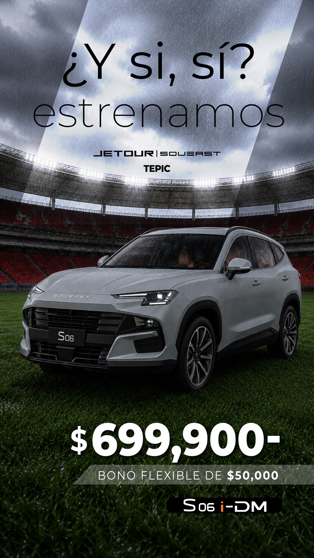 Sé el capitán - Soueast S06 i-DM $699,900 con bono $50,000