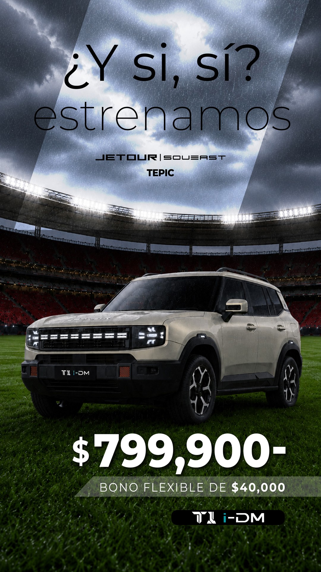 Tu pase directo a tus sueños - Jetour T1 i-DM $799,900 con bono $40,000