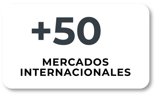 +50 mercados internacionales